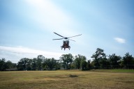 CHRISTUS helicopter flies in for Tyler Legacy students