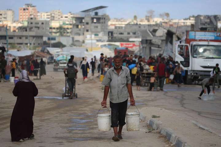 Hamas “quiere garantías de Trump” para acuerdo de tregua en Gaza: negociador