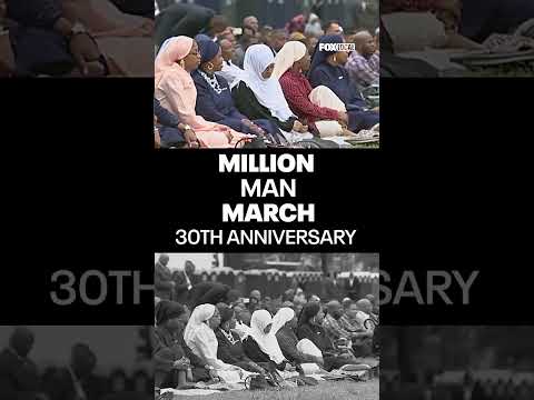 30th Anniversary of the Million Man March in 1995 on the National Mall in Washington, DC.