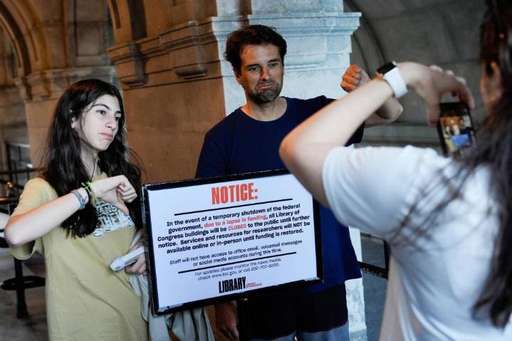 Government shutdown takes hold with mass layoffs looming and no end in sight