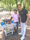 Cantante vallenato Hebert Vargas visitó frontera