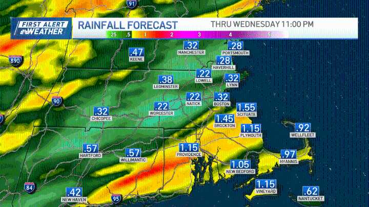 Weather today: Live radar tracking rain, colder air moves in