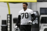 Raiders’ Stone Forsythe steps in for Kolton Miller under Pete Carroll
