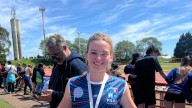 Isabella Ferrando, medalla de plata en atletismo