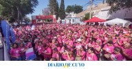San Juan se envolvió en el listón rosa para concientizar sobre la lucha contra el cáncer de mama