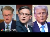 Joe: The mindset on shutdown has changed, and right now it's not favoring Republicans