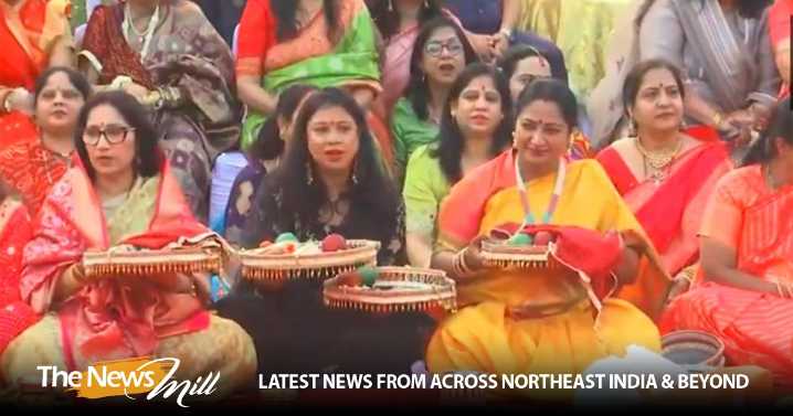 Karwa Chauth: Delhi CM Rekha Gupta joins women in festive rituals at her residence