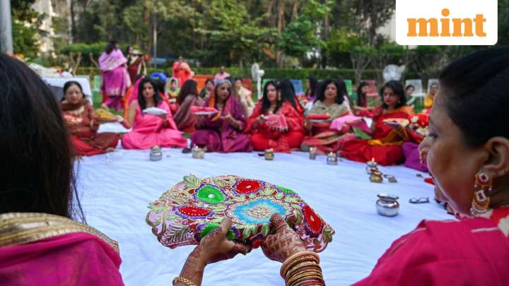 Happy Karwa Chauth 2025: 50+ wishes, images, WhatsApp status, messages to share