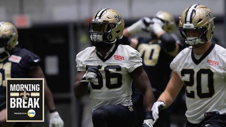 Morning Break: Saints look to keep momentum going into Week 6