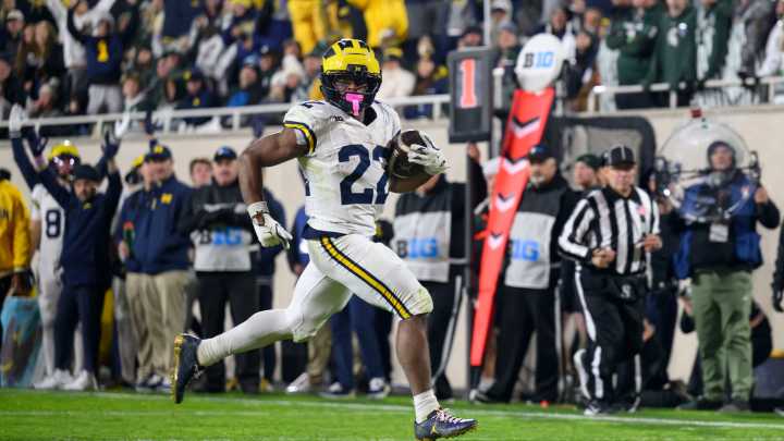 Ground game is decisive in Michigan's victory in rivalry game