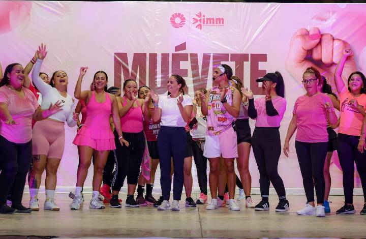 Ana Paty Peralta se une al ‘Muévete por la vida’ en el Octubre Rosa