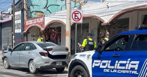 Caos vial por accidente en "Las Julias"