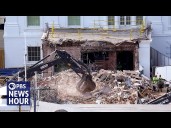 East Wing of White House torn down as Trump clears space for his ballroom