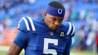 Colts' Anthony Richardson injures himself in warmups