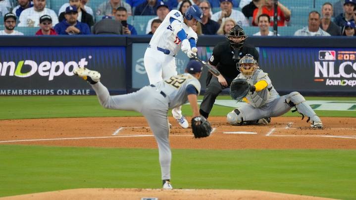 Ohtani strikes out 3 in first inning and then becomes 1st MLB pitcher to hit a leadoff homer