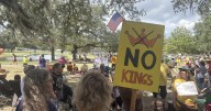 Hundreds gather in Hammond for second northshore No Kings Day protest