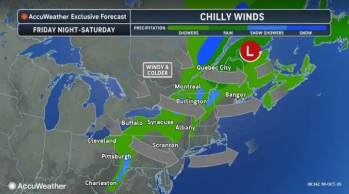 N.J. Halloween forecast includes up to 50 mph wind gusts, chilly temperatures