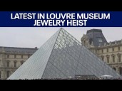 Louvre Museum jewelry heist: Manhunt continues for thieves