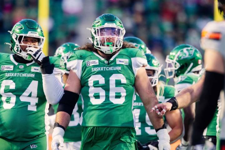 ‘I never expected it:’ Roughriders’ right guard Jacob Brammer surprised by West Division All