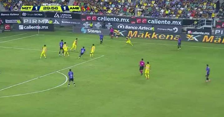 ¡GOLAZO monumental de Zaleta! El Mazatlán le da la vuelta al América (VIDEO)