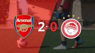Champions League: Con dos goles, Arsenal se impuso a Olympiacos en el Emirates Stadium