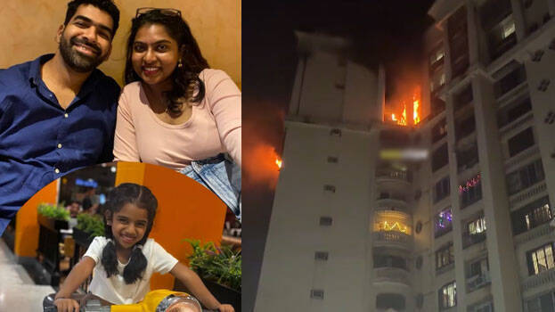 Malayali family of three, among four dead in fire accident in Navi Mumbai apartment