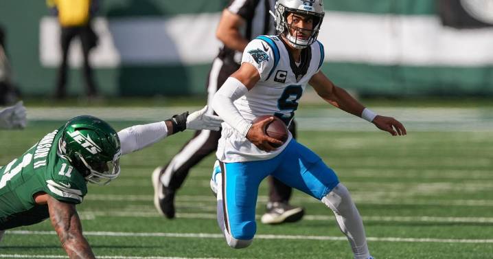 Panthers beat Jets 13-6 for third straight win, but Bryce Young leaves with injured ankle