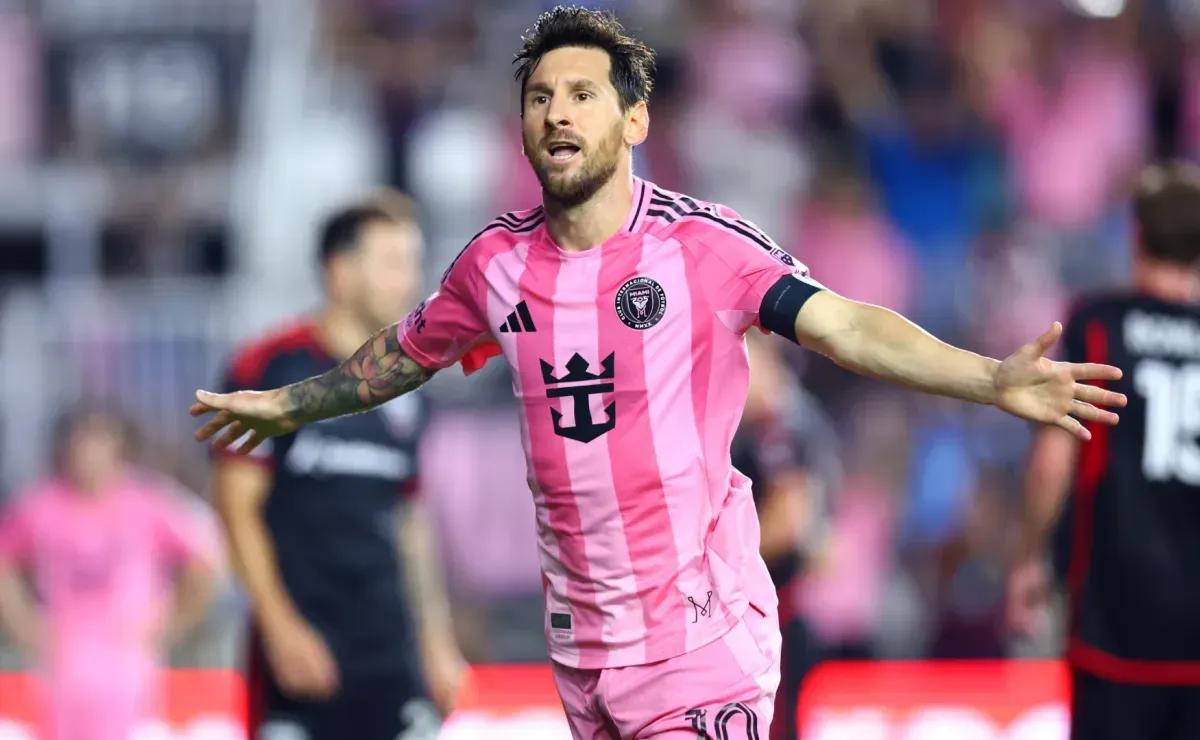 Video: Lionel Messi scores a fantastic brace for Inter Miami vs Nashville SC at MLS Cup Playoffs