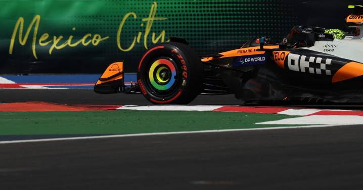 Norris despierta en México: el británico rompe el dominio de Verstappen antes de la clasificación
