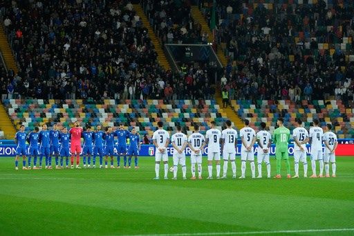 Snipers on stadium roof but no major incidents as Italy beats Israel in World Cup qualifier