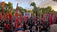 Acto de cierre: los discursos de la izquierda frente a la Embajada de EE.UU
