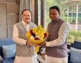 Odisha CM meets Nadda, sparks buzz over Cabinet expansion, Nuapada bypoll
