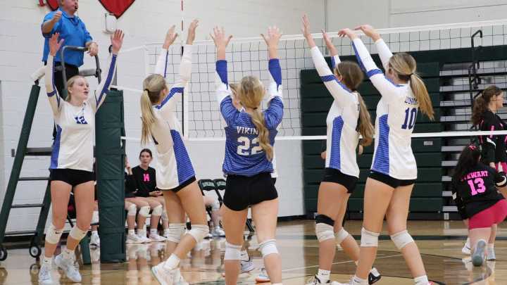 Where will your favorite team play in district volleyball tourneys?