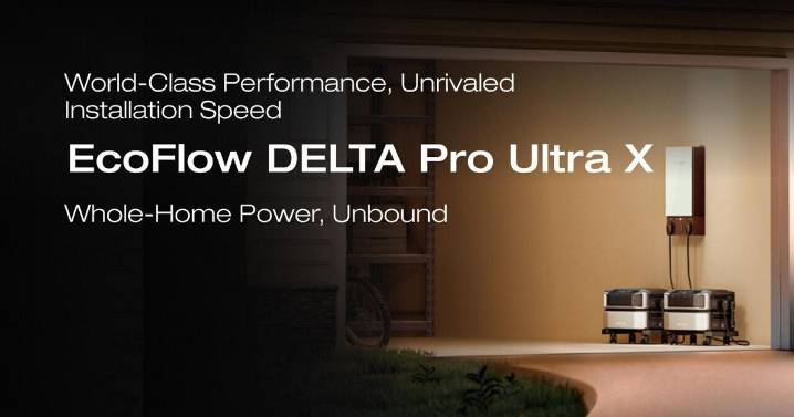EcoFlow Launches DELTA Pro Ultra X, the Whole-Home Battery System Installed in Just 7 Days