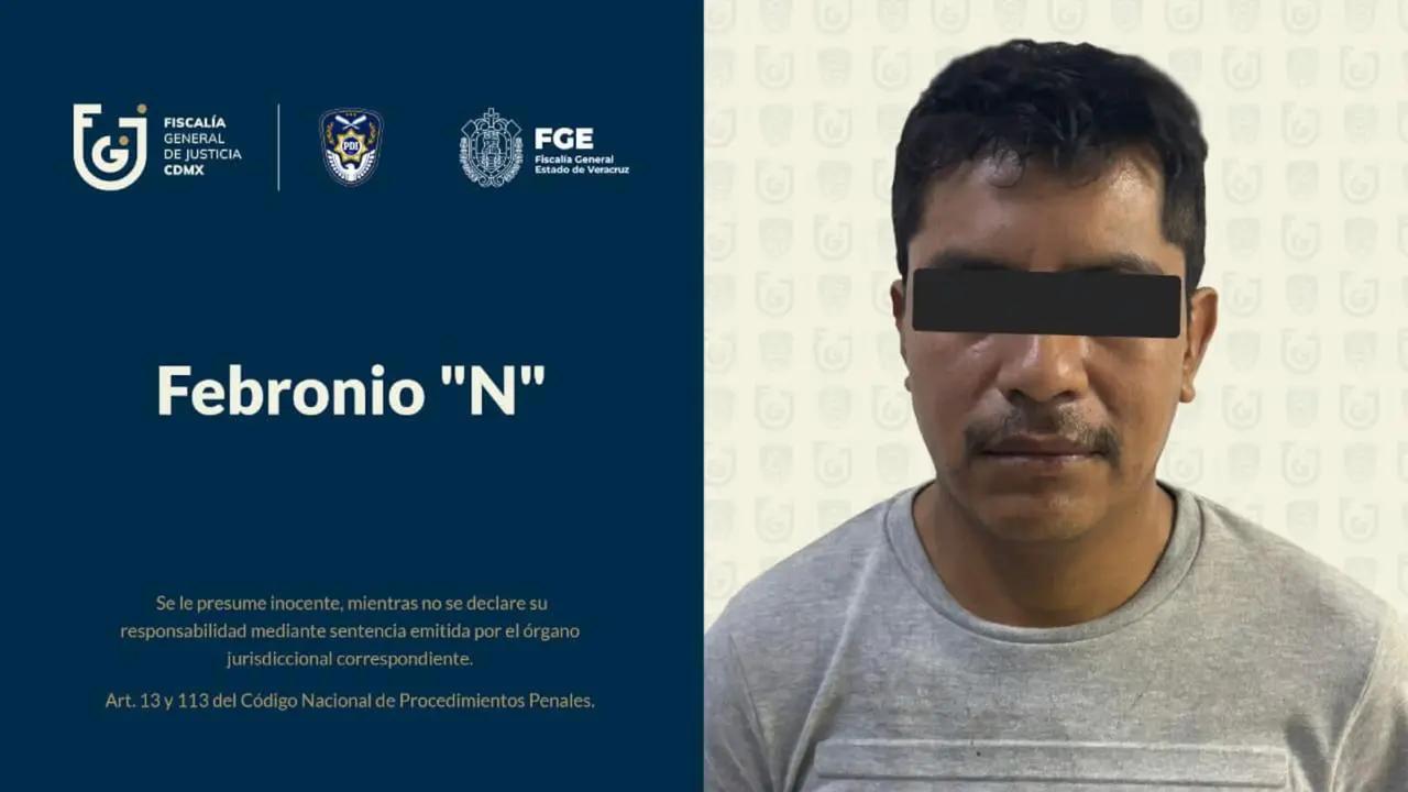 Detienen a feminicida que quiso ocultar el cuerpo de la víctima entre dos muros.