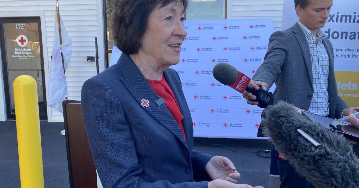 Susan Collins opposes Trump's shutdown layoff threats, but blames Democrats for the funding impasse