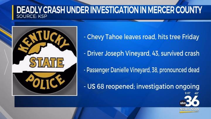 Deadly crash under investigation in Mercer County