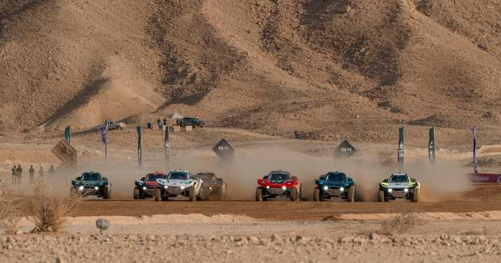 Hansen, Taylor win inaugural FIA Extreme H World Cup in Saudi Arabia