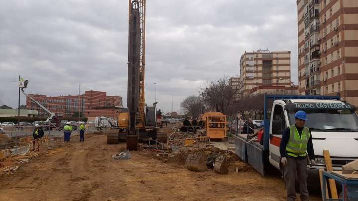 Los vecinos de Bellavista piden el soterramiento de la línea 3 del Metro de Sevilla