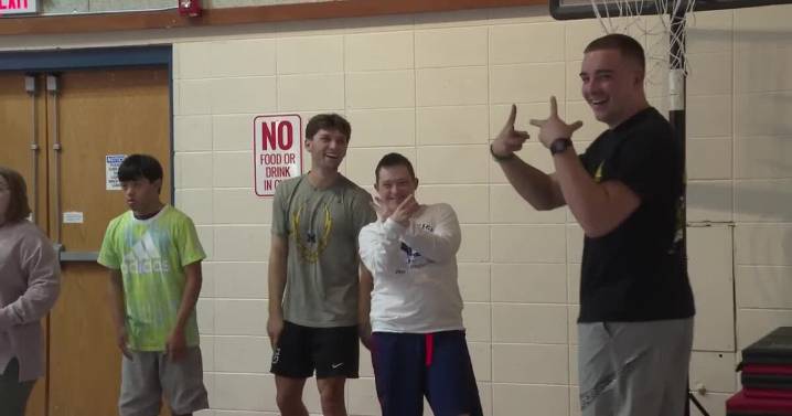 Class Act: Carroll's Tucker Zanto volunteers with Special Olympics
