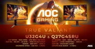 AOC Launches Dual Mode U32G4U And QHD Q27G4SRU Gaming Monitors In The Budget Segment