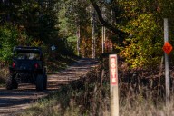 ORV through the first fall colors in Michigan’s gateway to Up North