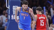 Thunder’s Chet Holmgren showing off ring in front of ex-stars without championships goes viral