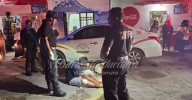 Colisión entre motocicleta y taxi deja un herido en calles de Tizimín