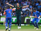 Australia’s Hazlewood humbles India in second T20 ahead of World Cup
