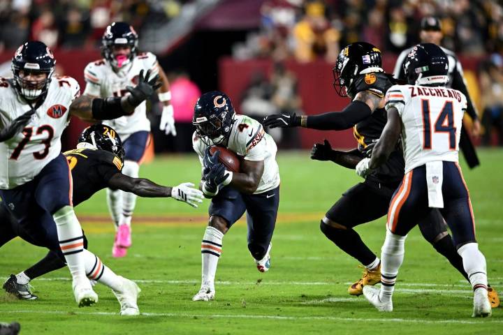 How the Bears have improved their run game this season: Watch video