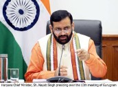 Nayab Singh Saini to address press conference on completion of one year of the government [ FULL VIEW ]