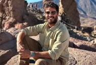 Así disfruta Maxi Iglesias del Teide mientras rueda su nueva película en Tenerife: “Momento de paz”