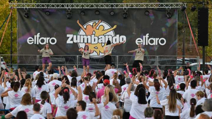 ‘Zumbando’ bate su récord solidario en Badajoz: más de 20.000 euros para la lucha contra el cáncer de mama