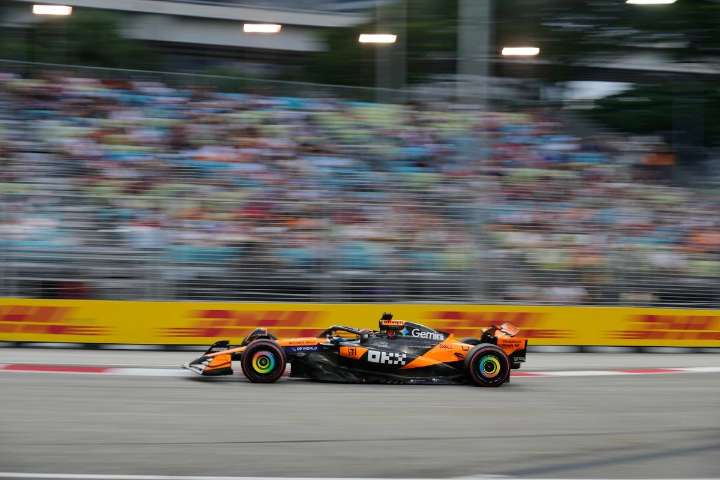 Piastri logra el mejor tiempo en segundas prácticas del GP de Singapur